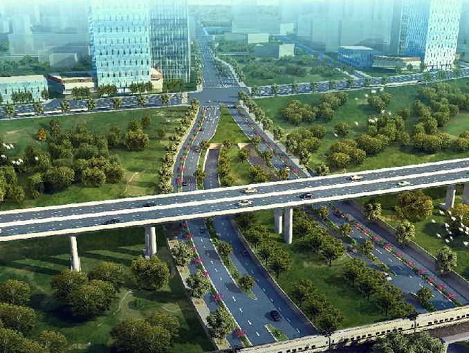 杭州市錢江世紀(jì)城亞運村片區(qū)市政基礎(chǔ)設(shè)施建設(shè)工程(一期)——奔競大道(鴻寧路—緯五路)工程